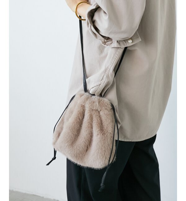  「《WEB限定アイテム》エコファー巾着BAG」|その他|