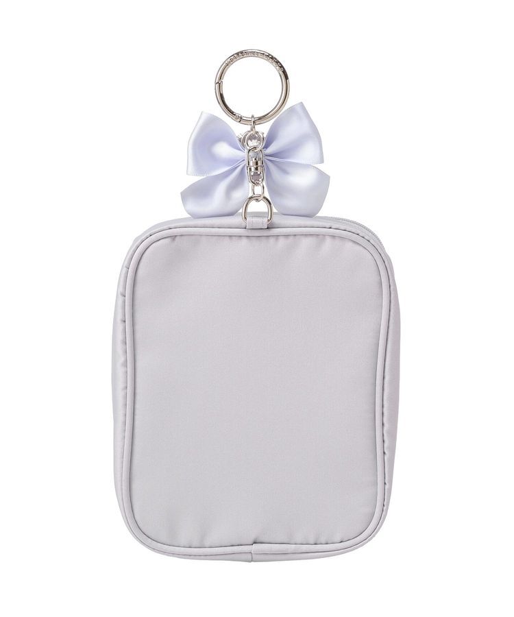 Maison de FLEUR「【WEB限定】ブルーマニアクリアポーチ」|ポーチ|