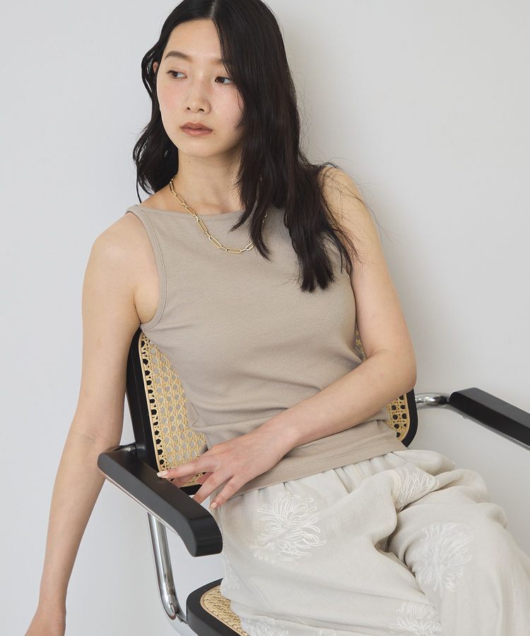 AMERICAN HOLIC「【抗菌防臭・UVカット】アメスリリブタンクトップ」|Tシャツ・カットソー|