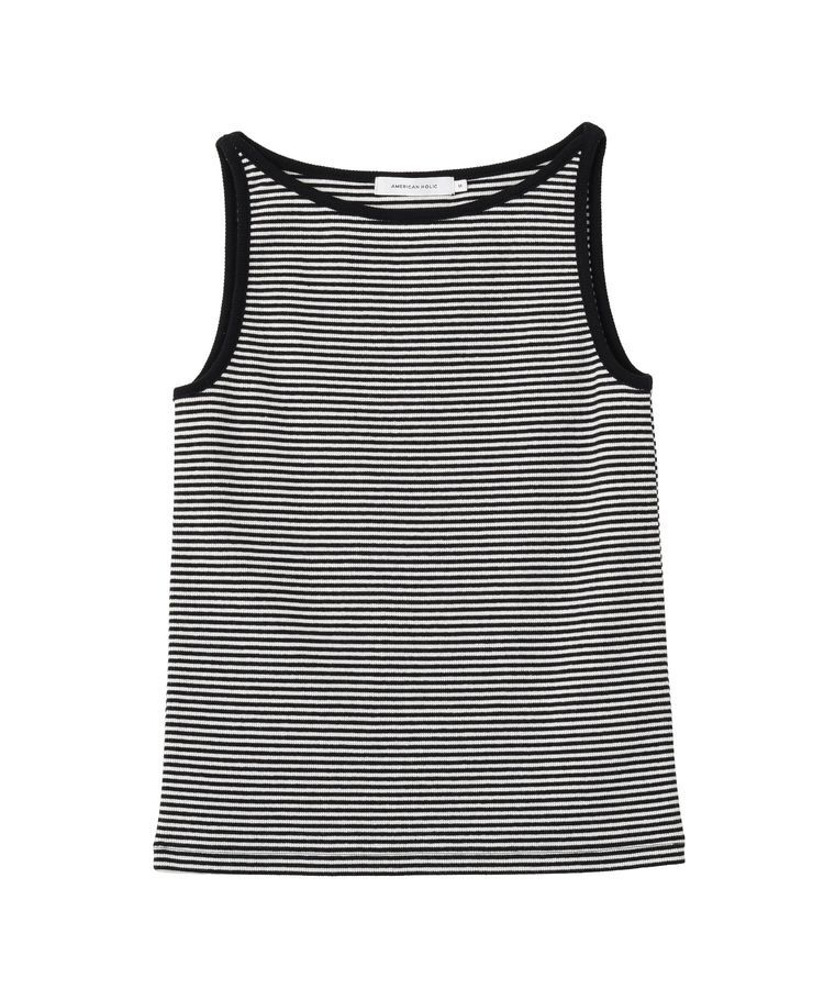 AMERICAN HOLIC「【抗菌防臭・UVカット】アメスリリブタンクトップ」|Tシャツ・カットソー|