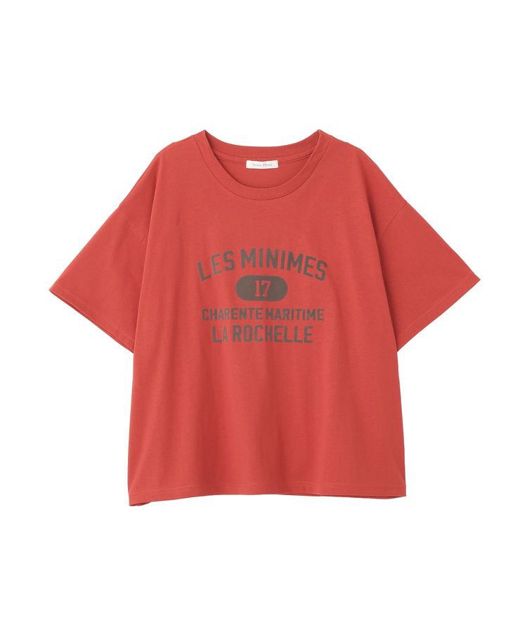 Green Parks「【適ON】汗染み防止ボックスロゴTシャツ」|Tシャツ・カットソー|