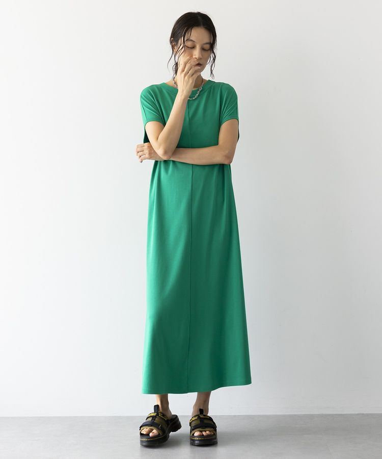 GARAGE OF GOOD CLOTHING「【日本製】ネックスラッシュ2wayカットドレス」|ワンピース|