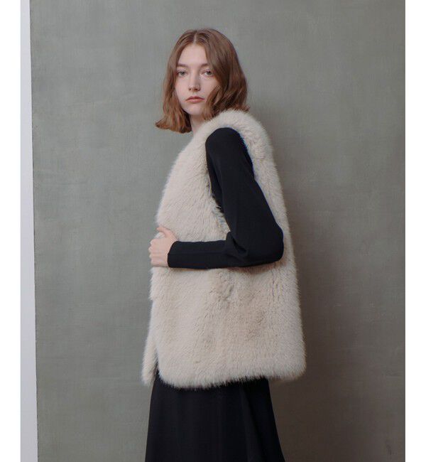allureville「フェイクフォックスジレ」|その他|
