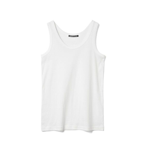 mizuiro ind「mizuiro ind ベーシックタンクトップ」|Tシャツ・カットソー|