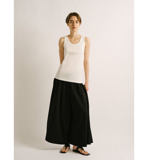 mizuiro ind「mizuiro ind ベーシックタンクトップ」|Tシャツ・カットソー|