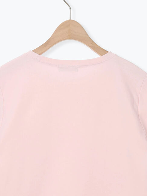 Samansa Mos2「【汗じみ防止】スムースTシャツ」|Tシャツ・カットソー|