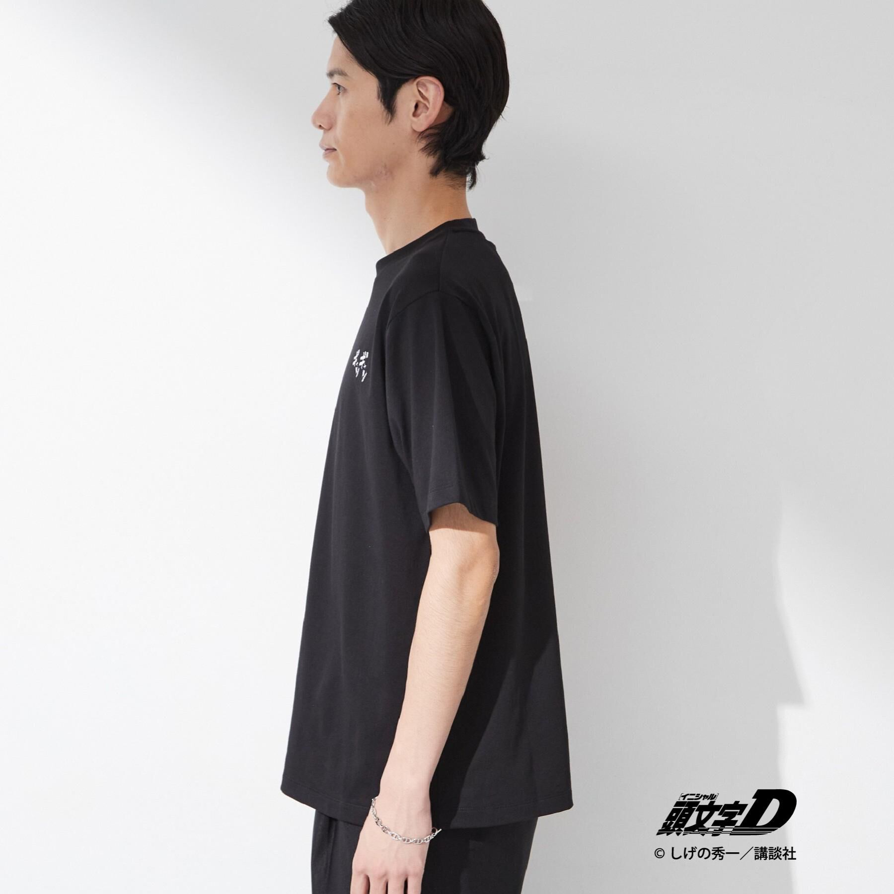 THE SHOP TK「頭文字D 別注 『タカハシ』 グラフィック半袖Tシャツ ステッカー＆チャーム付き」|Tシャツ・カットソー|