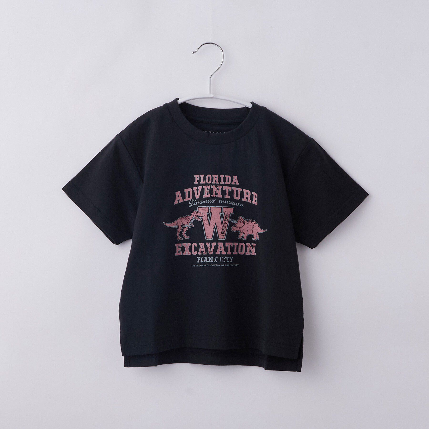 THE SHOP TK「【110-160】アソートプリントTシャツ　半袖」|Tシャツ・カットソー|ブラック(619)