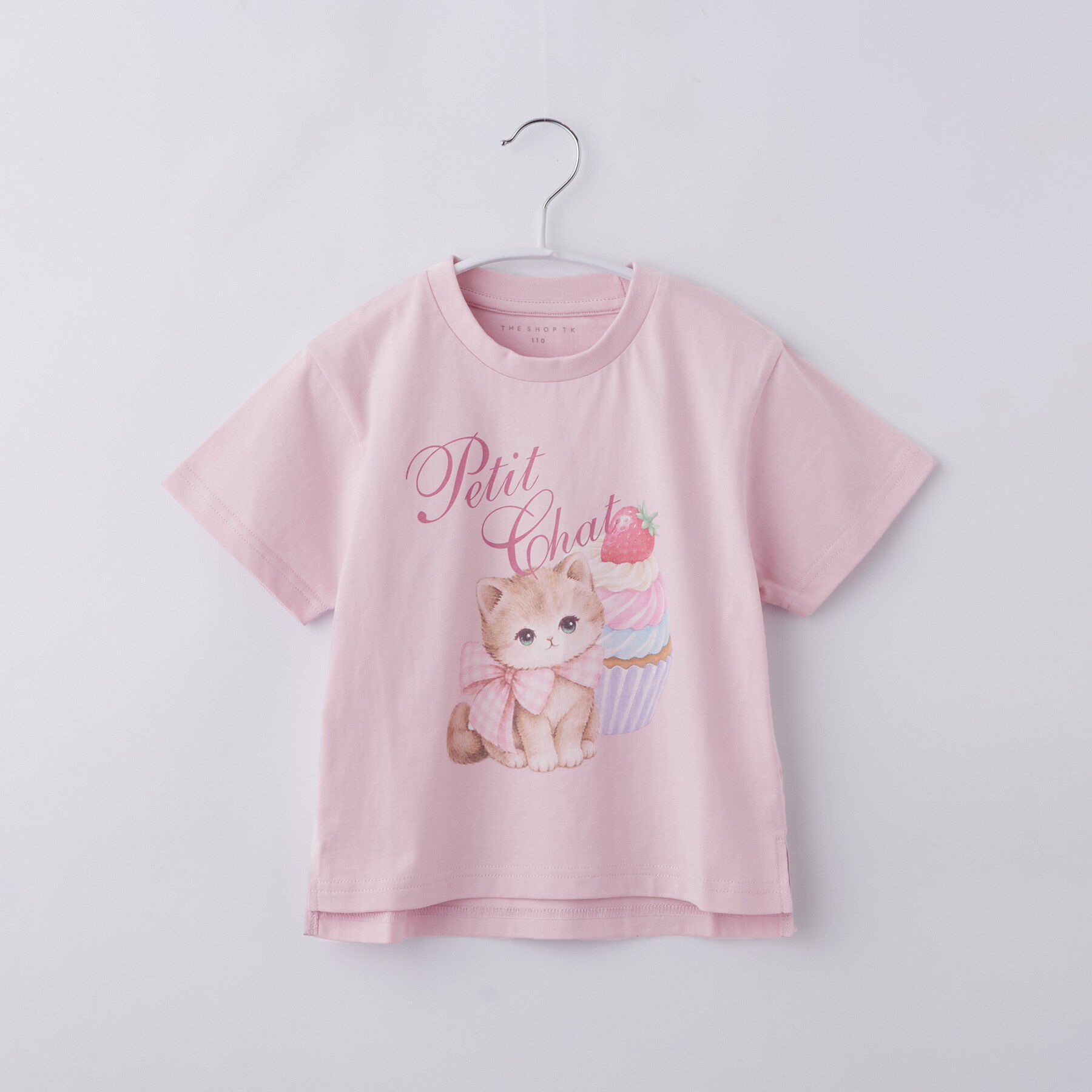 THE SHOP TK「【110-160】アソートプリントTシャツ　半袖」|Tシャツ・カットソー|ピンク(872)