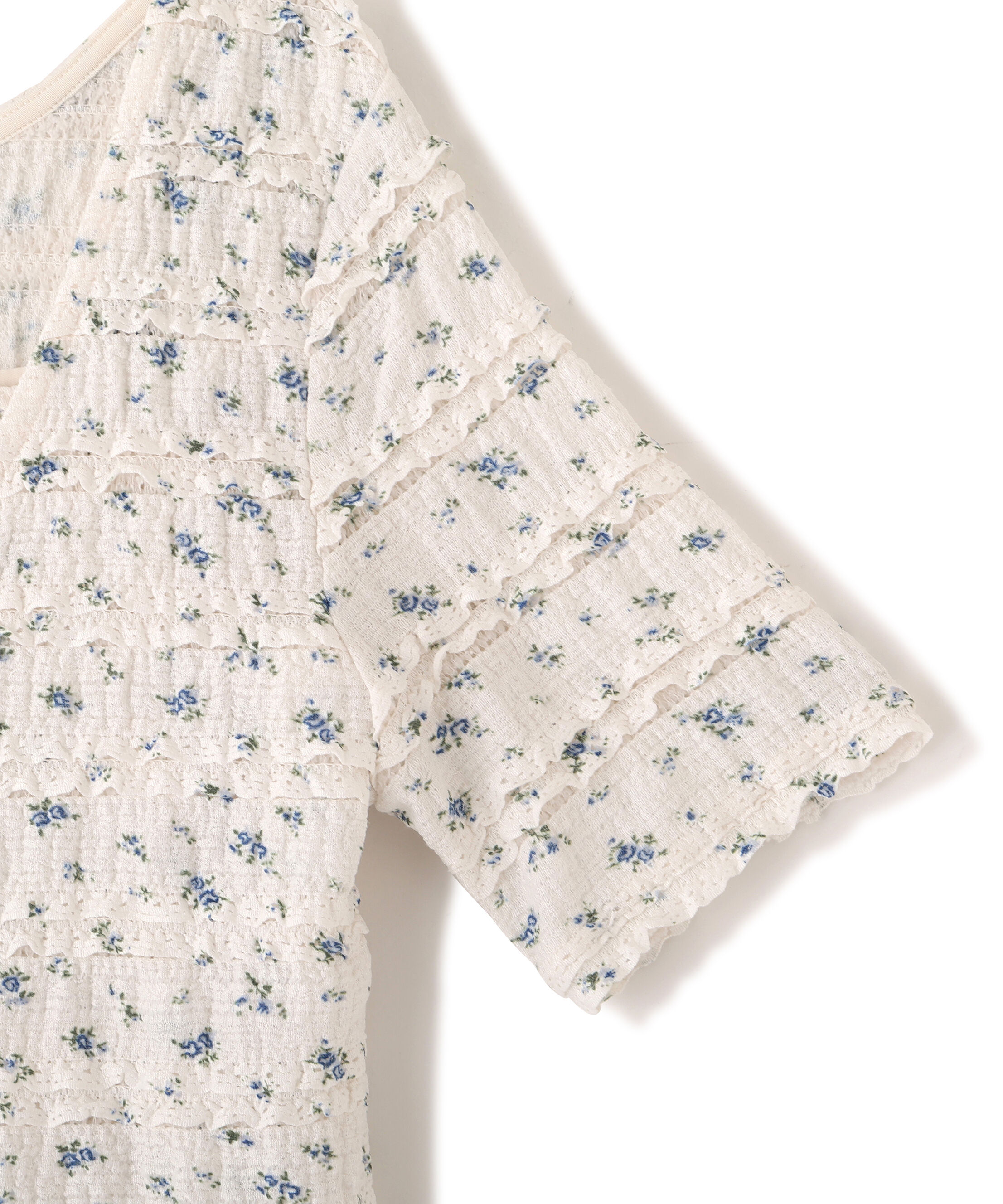  「フリルカットソーアンサンブル」|Tシャツ・カットソー|
