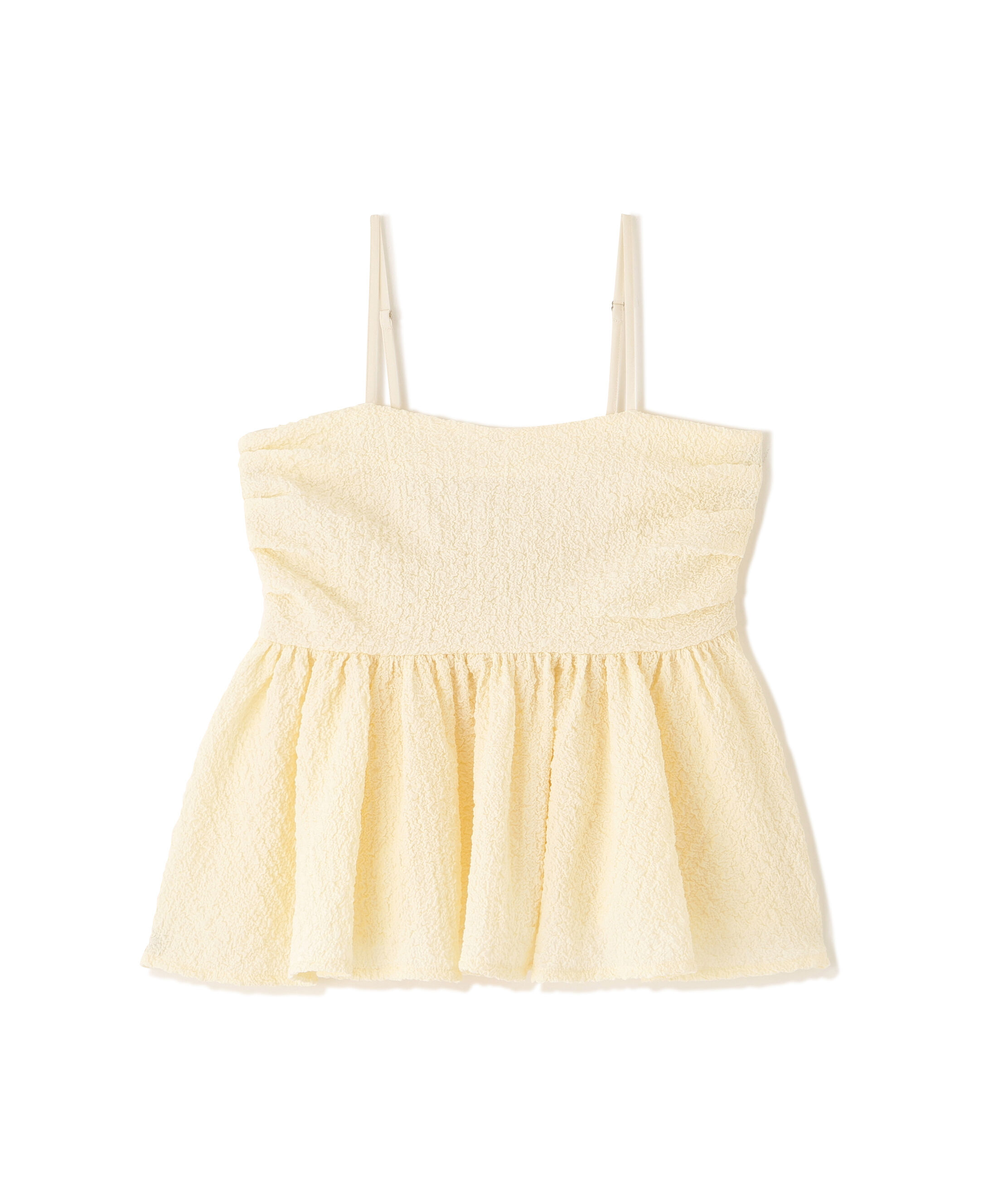 PROPORTION BODY DRESSING「〈a/mie〉膨れジャガードビスチェ　26SS」|シャツ・ブラウス|