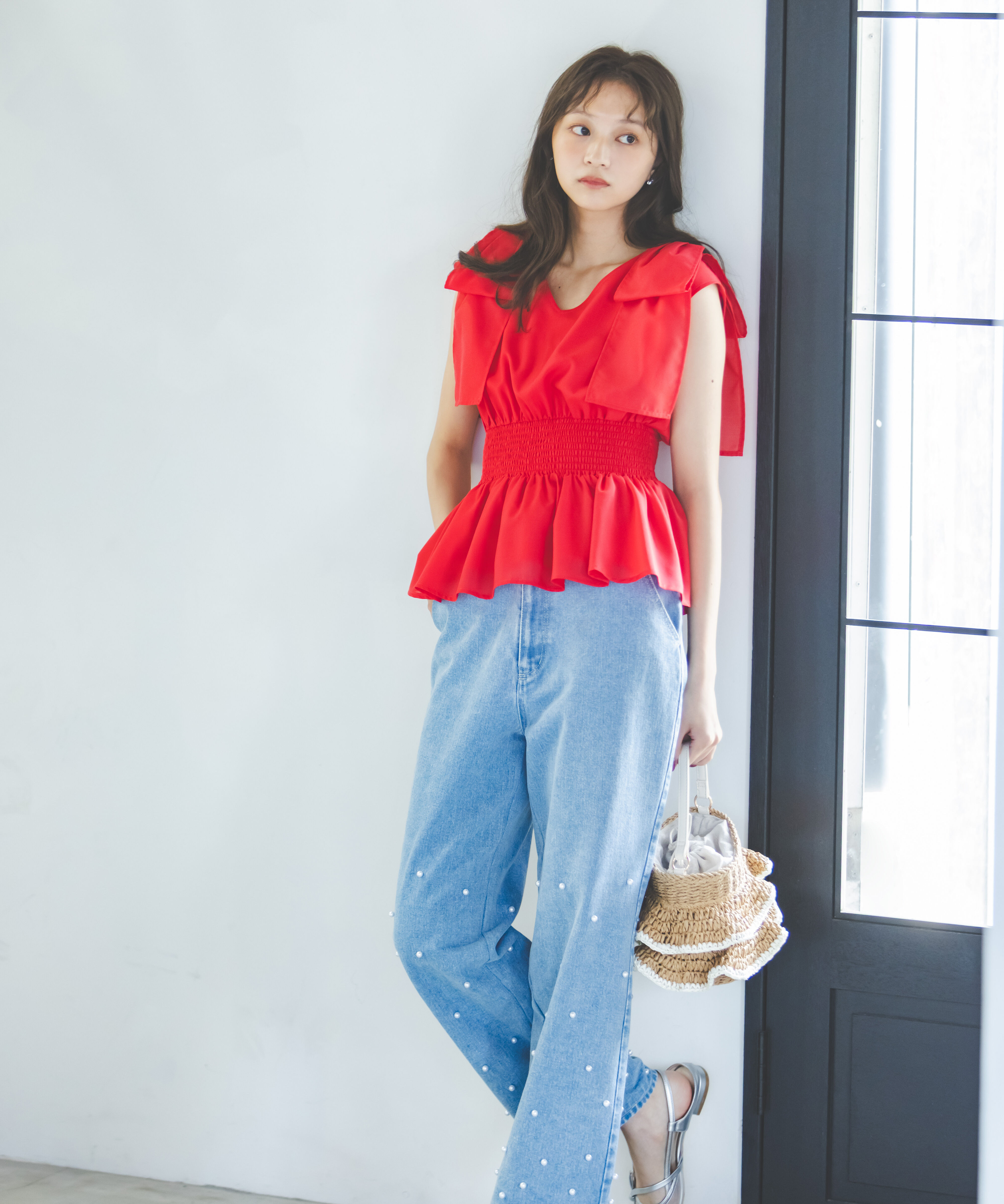 PROPORTION BODY DRESSING「パールデニムパンツ」|その他|