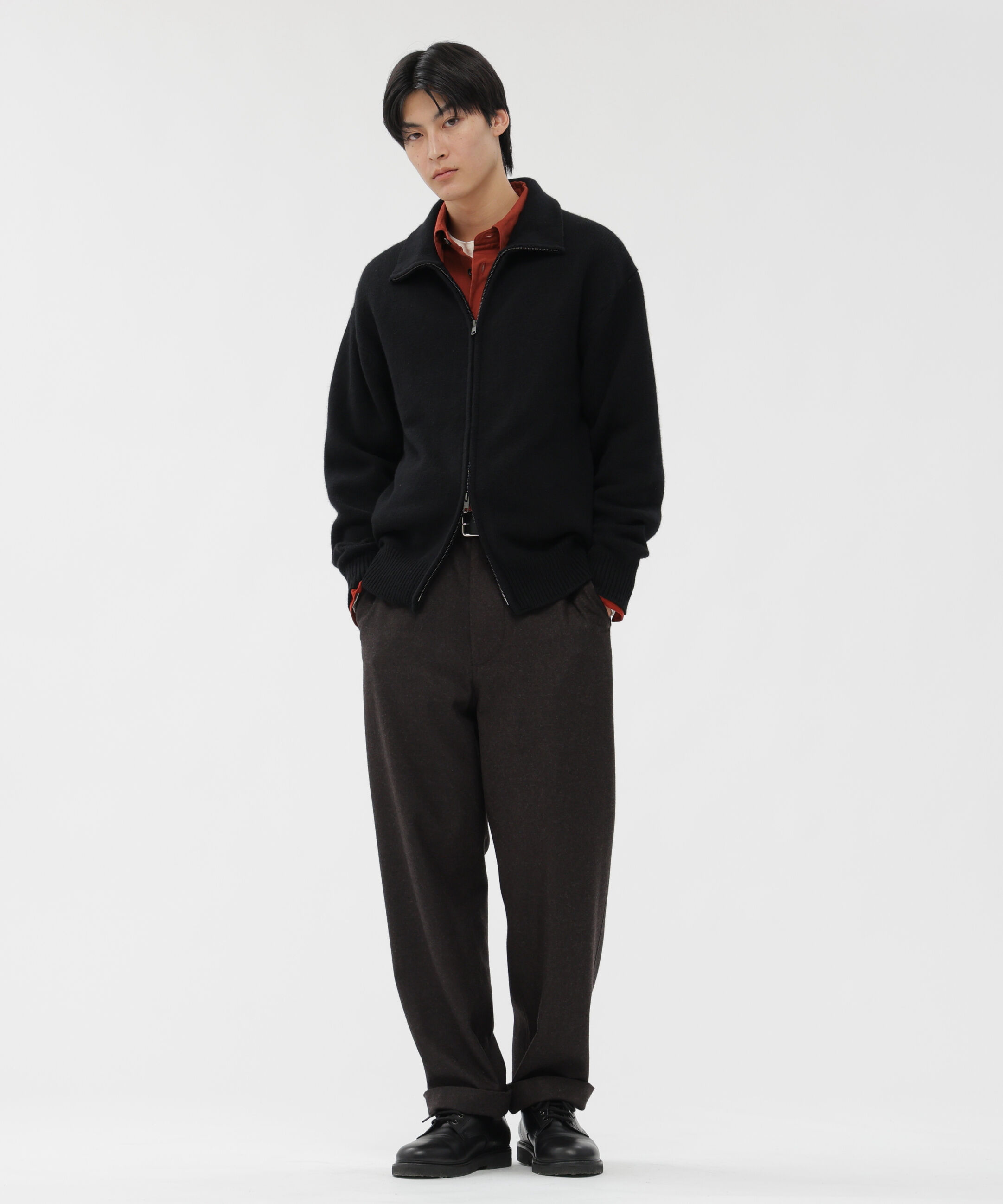 MARGARET HOWELL「COTTON CASHMERE TWILL SHIRT」|シャツ・ブラウス|