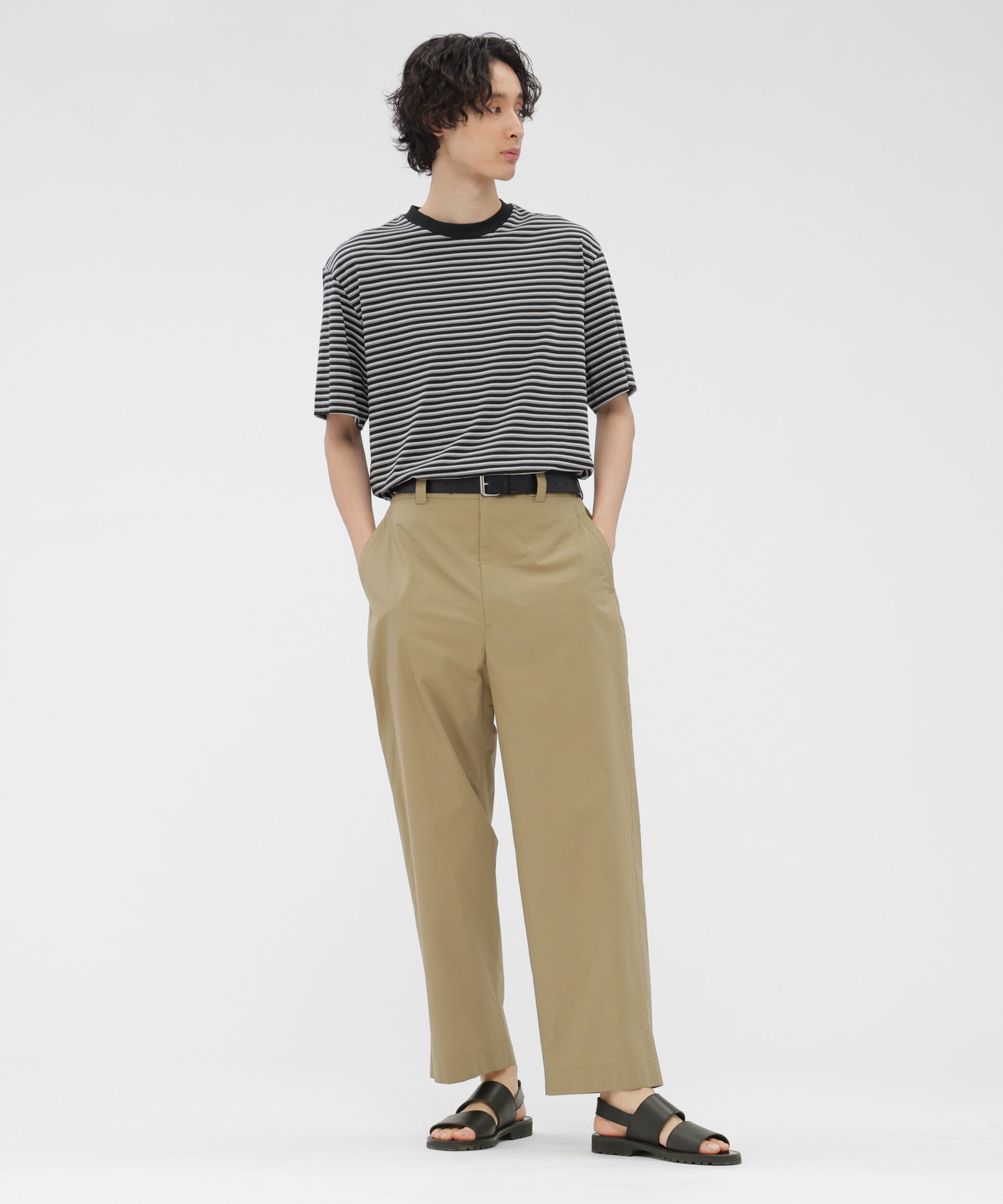 MARGARET HOWELL「HIGHDENSE COTTON PLAINWEAVE TROUSERS」|その他|