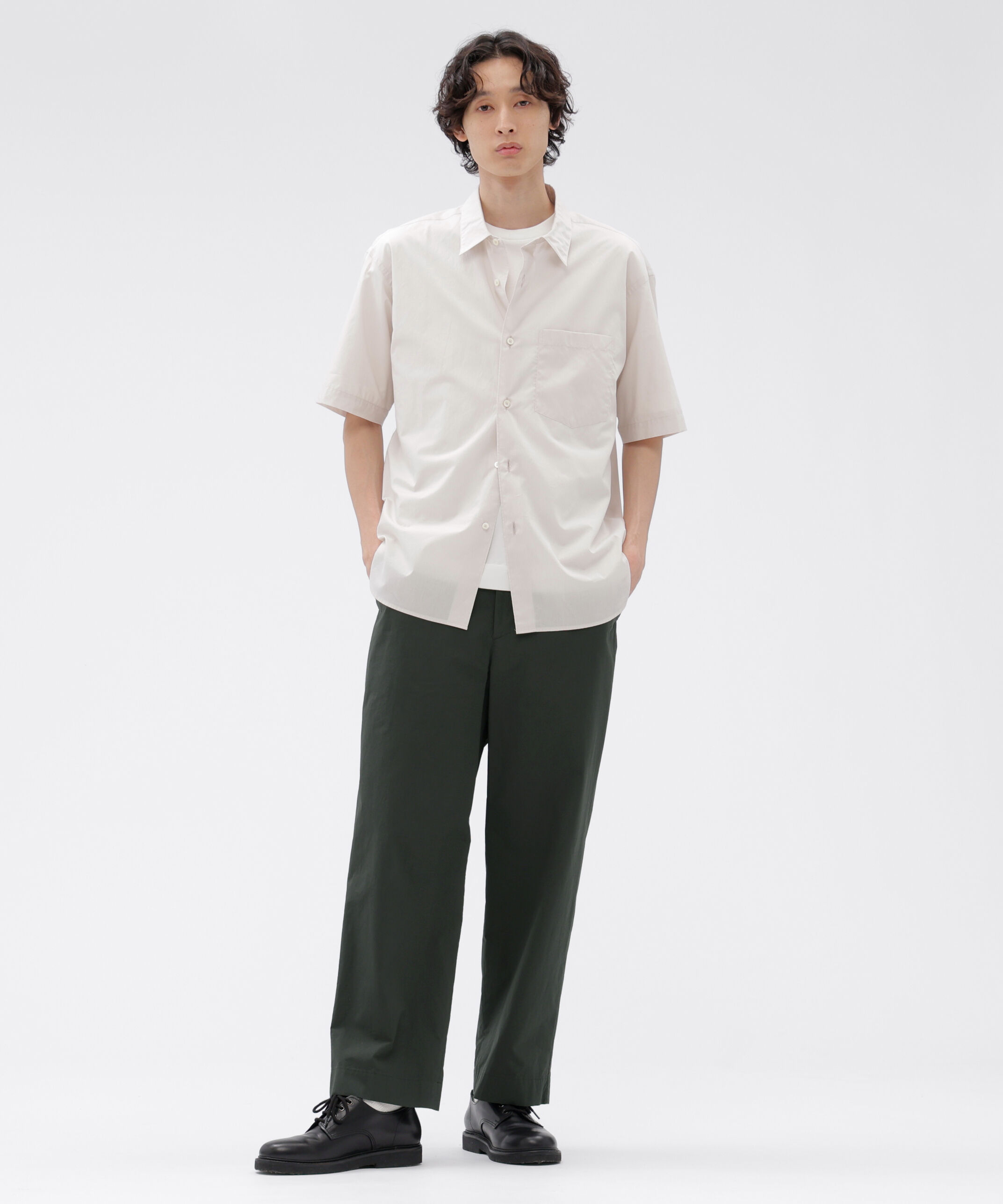 MARGARET HOWELL「HIGHDENSE COTTON PLAINWEAVE TROUSERS」|その他|