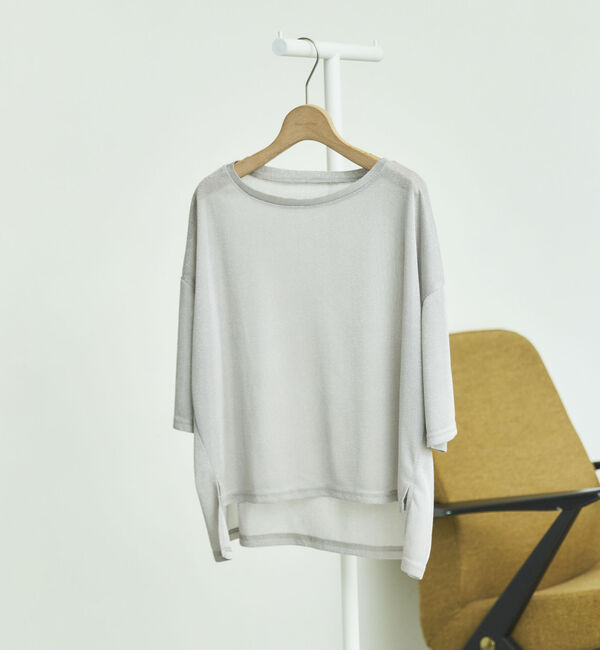 Doux archives「ラメシアーＴｅｅ」|Tシャツ・カットソー|GREIGE