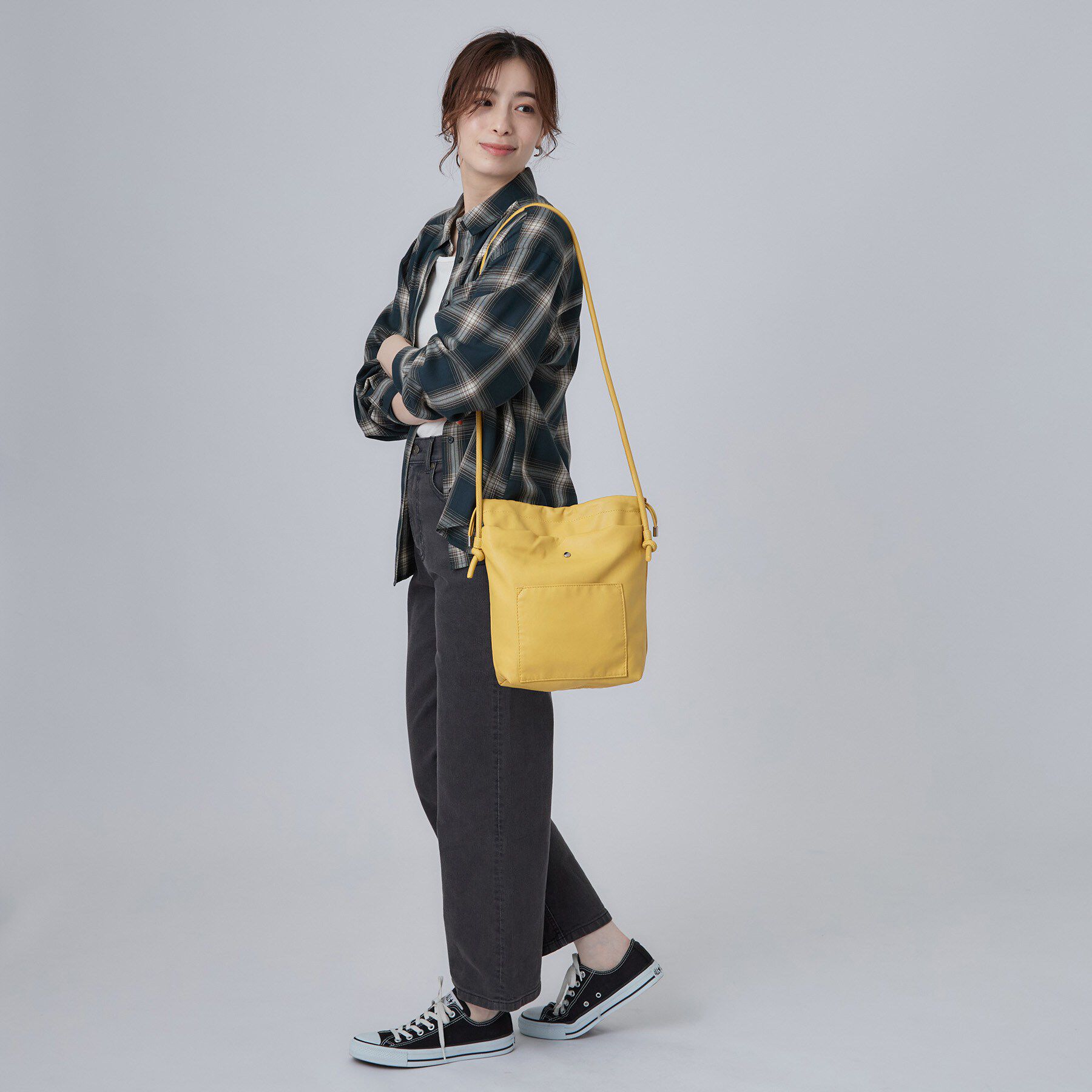 SHOO･LA･RUE「巾着ミニショルダーバッグ」|ショルダー・メッセンジャー|