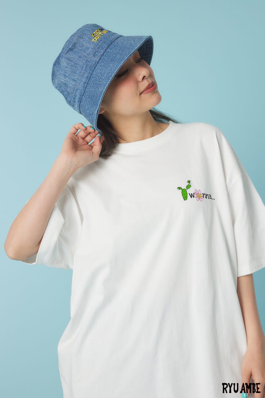 RODEO CROWNS「(Ryu Ambe)MOTIF刺繍Tシャツ」|Tシャツ・カットソー|