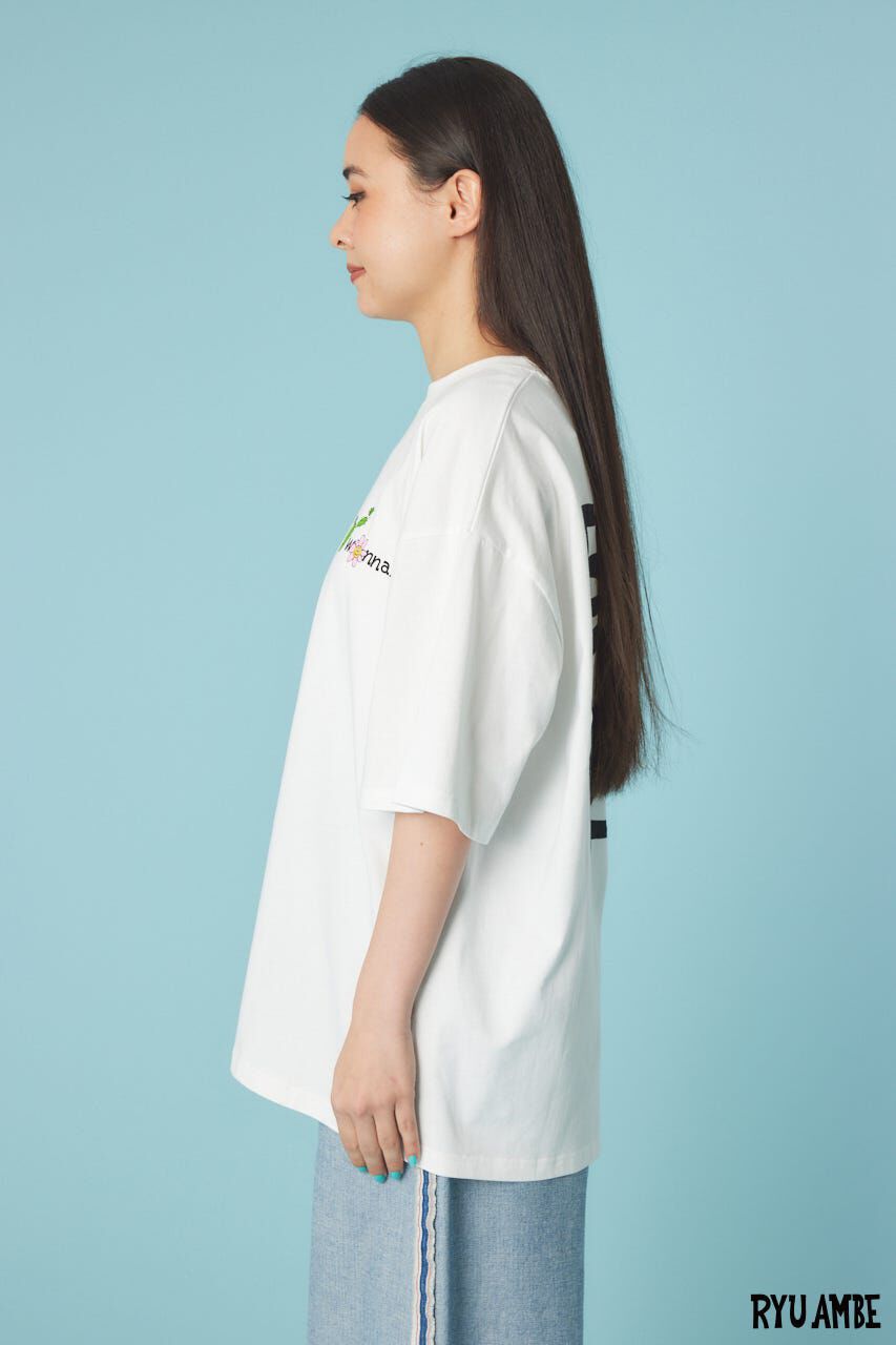 RODEO CROWNS「(Ryu Ambe)MOTIF刺繍Tシャツ」|Tシャツ・カットソー|