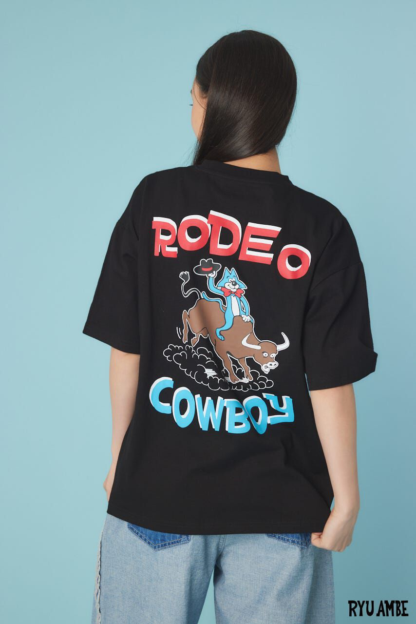 RODEO CROWNS「(Ryu Ambe)MOTIF刺繍Tシャツ」|Tシャツ・カットソー|