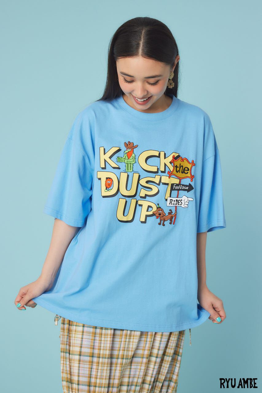 RODEO CROWNS「(Ryu Ambe)MOTIF刺繍Tシャツ」|Tシャツ・カットソー|