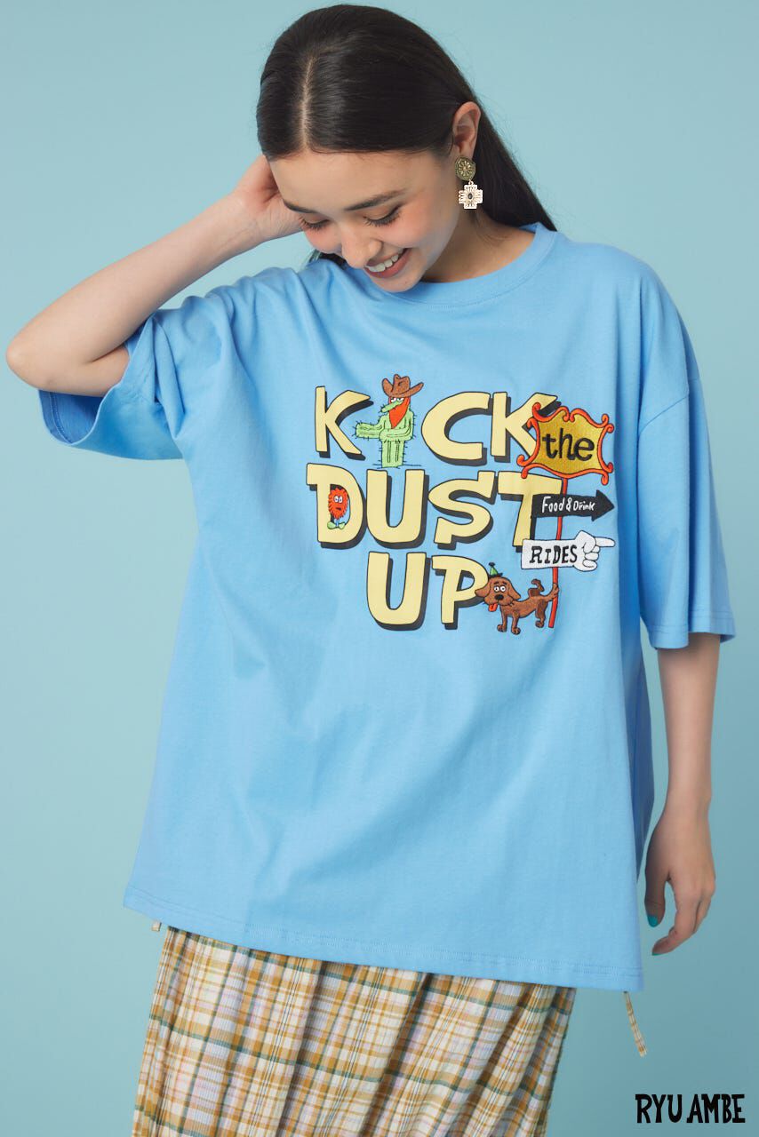 RODEO CROWNS「(Ryu Ambe)MOTIF刺繍Tシャツ」|Tシャツ・カットソー|