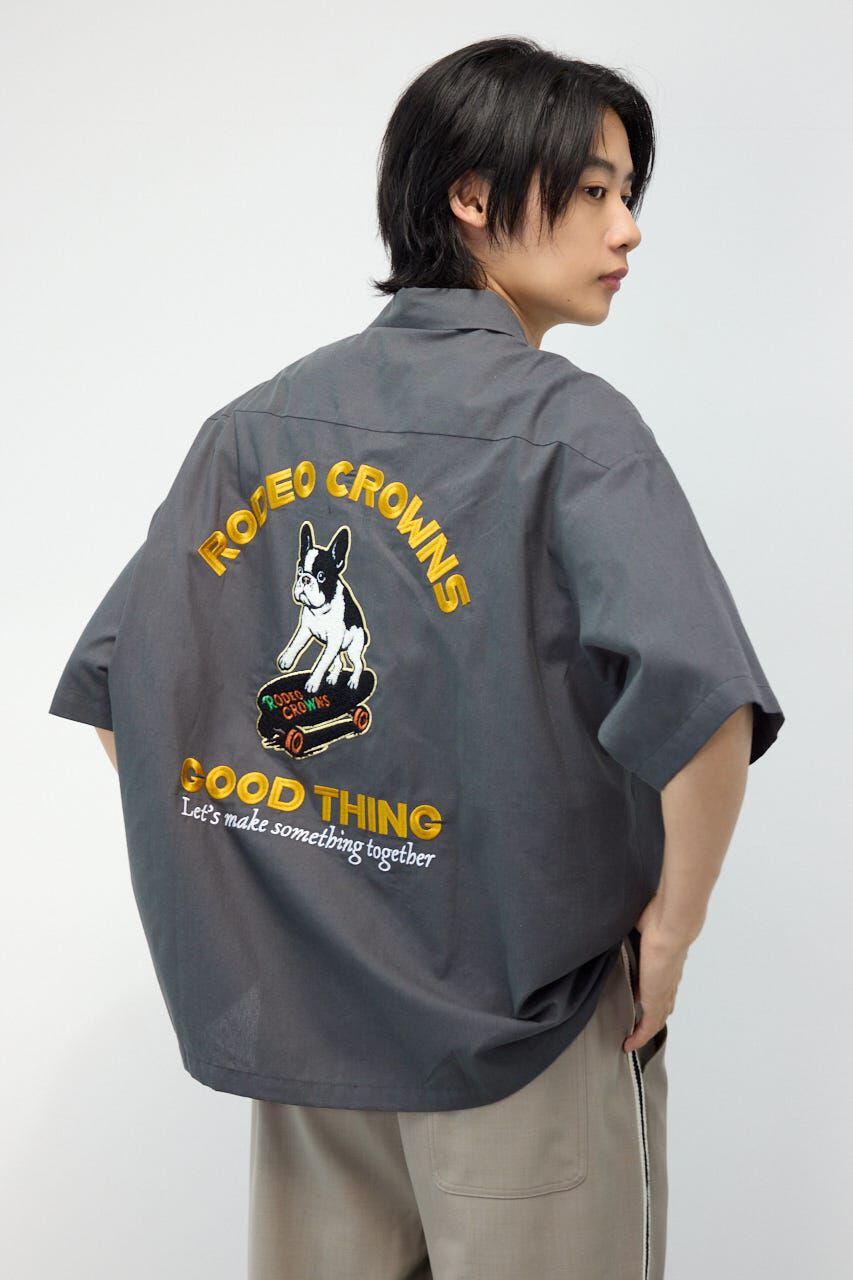 RODEO CROWNS「COOLMAX（R）ファブリック製・Frenchieシャツ」|シャツ・ブラウス|C.GRY