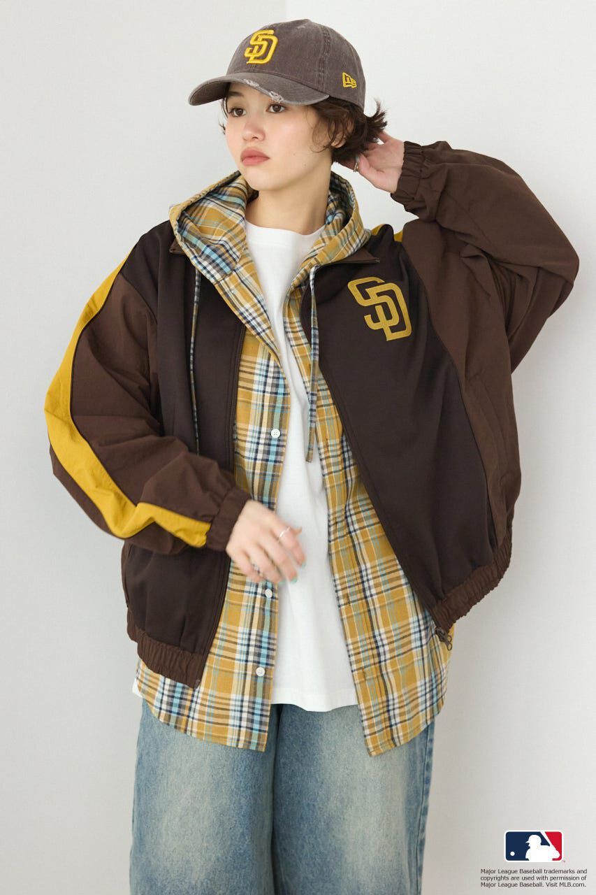 RODEO CROWNS「(MLB)ドッキングトラックジャケット」|その他|BRN