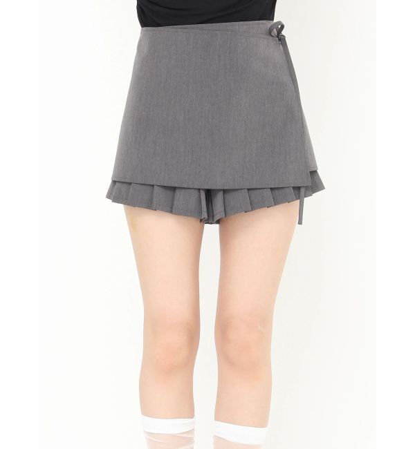 CALNAMUR「ラッププリーツショートパンツ」|その他|