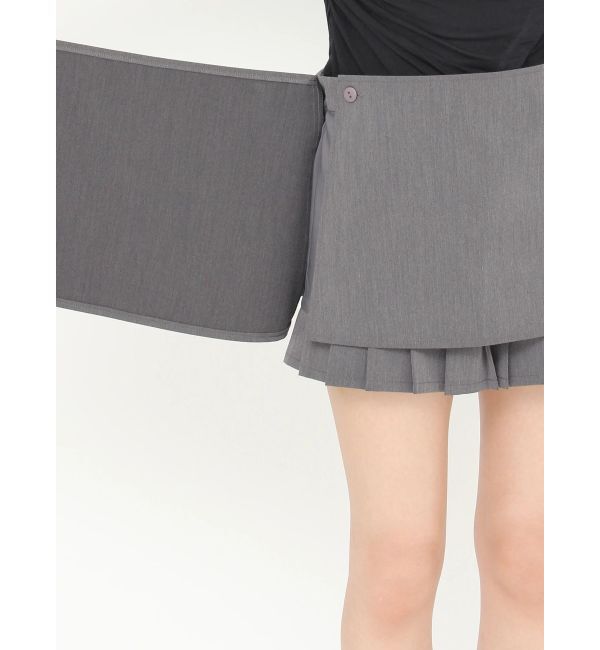 CALNAMUR「ラッププリーツショートパンツ」|その他|
