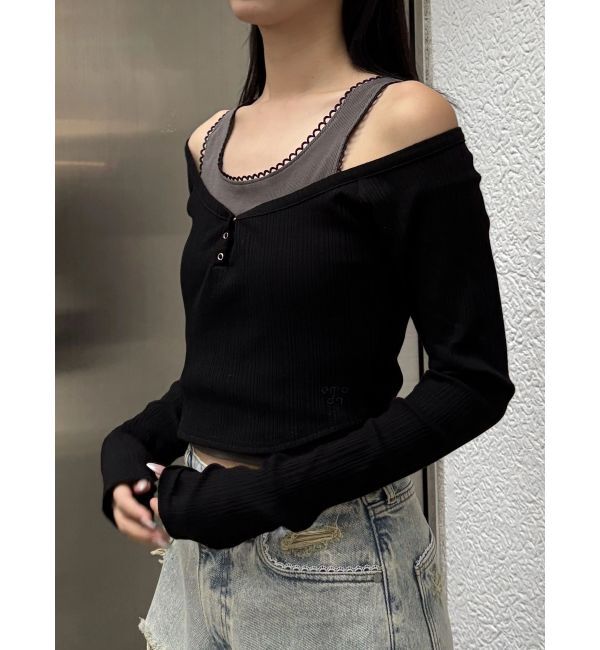 EMODA「タンクレイヤードスキントップス」|Tシャツ・カットソー|