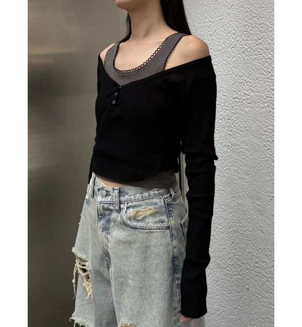 EMODA「タンクレイヤードスキントップス」|Tシャツ・カットソー|