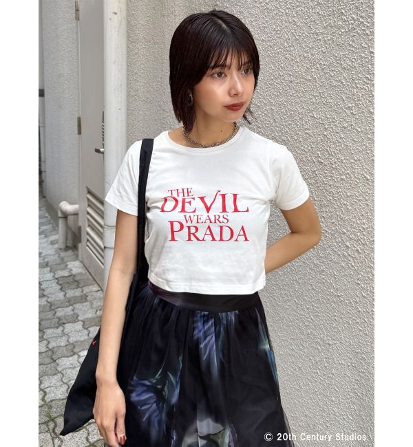 MURUA「【プラダを着た悪魔】バックイラストTシャツ」|Tシャツ・カットソー|