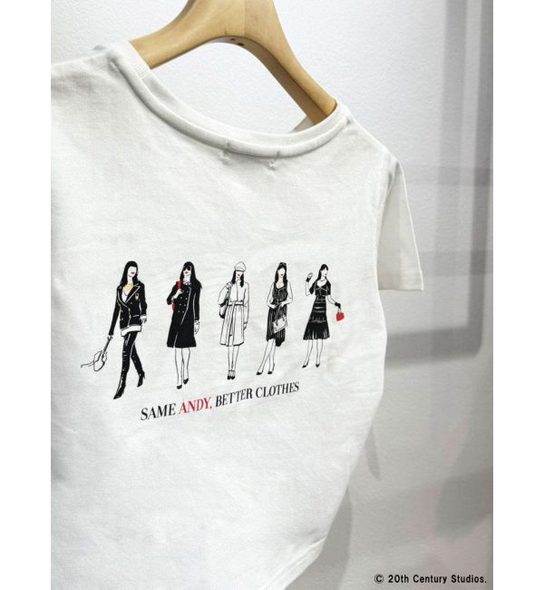 MURUA「【プラダを着た悪魔】バックイラストTシャツ」|Tシャツ・カットソー|