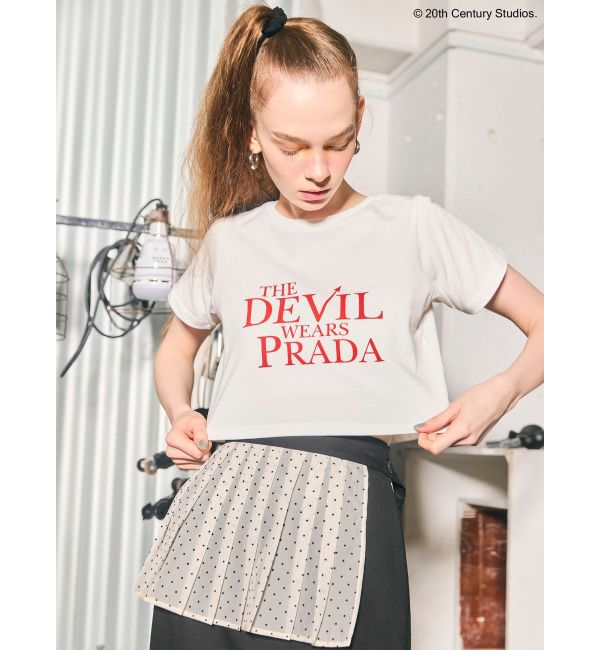 MURUA「【プラダを着た悪魔】バックイラストTシャツ」|Tシャツ・カットソー|