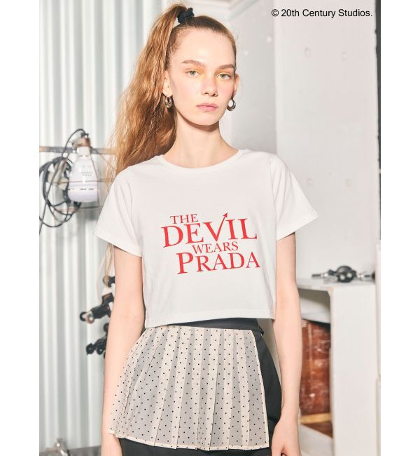 MURUA「【プラダを着た悪魔】バックイラストTシャツ」|Tシャツ・カットソー|