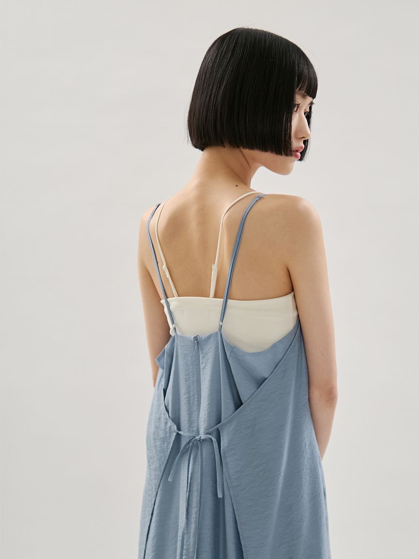 emmi atelier「エプロンライクキャミワンピース」|ワンピース|