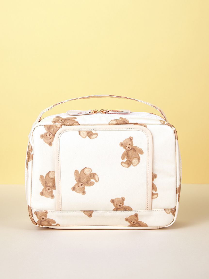 GELATO PIQUE KIDS & BABY「【BABY】【抗菌防臭】フェイバリットモチーフ柄おむつポーチ」|マタニティ・ママグッズ|BEG