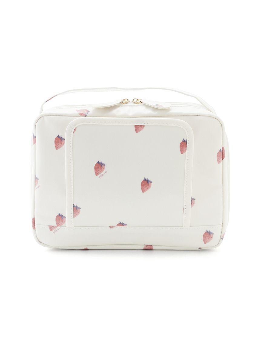 GELATO PIQUE KIDS & BABY「【BABY】【抗菌防臭】フェイバリットモチーフ柄おむつポーチ」|マタニティ・ママグッズ|RED