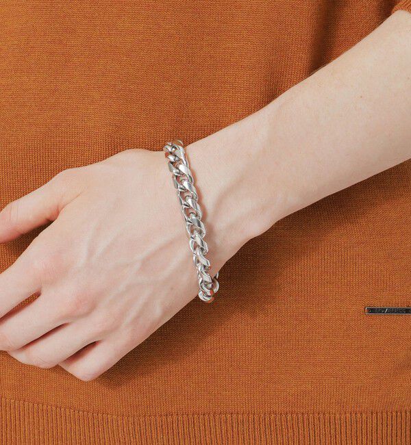  「フラットリンクチェーンブレスレット」|ブレスレット・バングル|