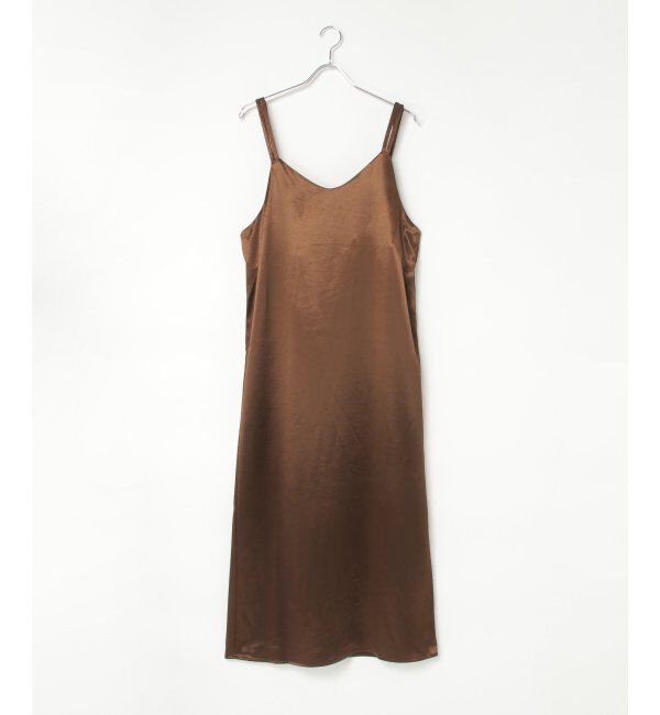 VENCE share style「サテンキャミワンピース」|ワンピース|