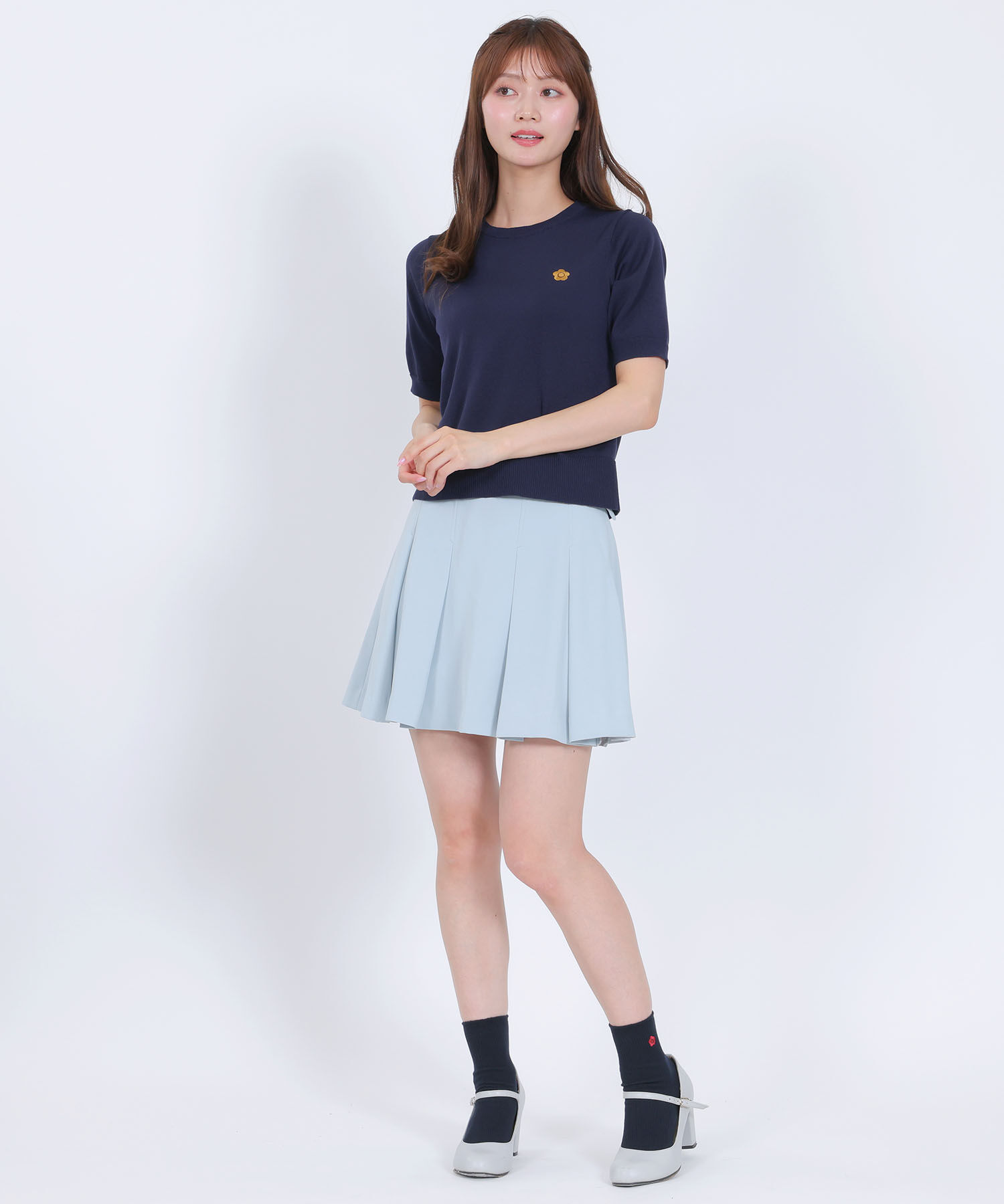 MARY QUANT「ベーシックリブ ソックス」|ソックス|