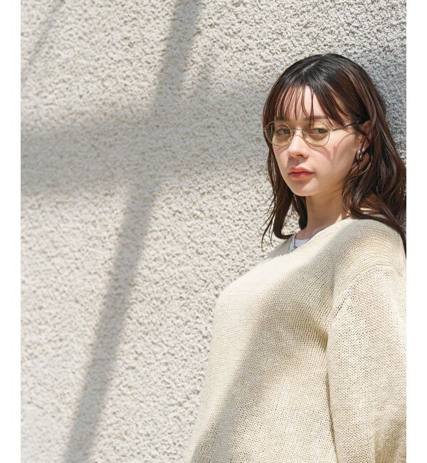  「【WEB限定】SUNCUTGlasses/UV100%CUT ボストン型 サングラス | カラーレンズ メタル 紫外線対策 UVカット」|サングラス|