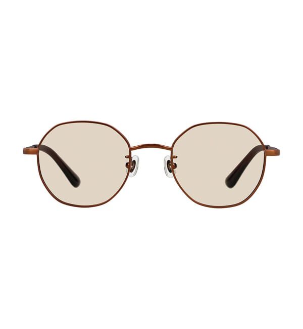  「【WEB限定】SUNCUTGlasses/UV100%CUT ボストン型 サングラス | カラーレンズ メタル 紫外線対策 UVカット」|サングラス|