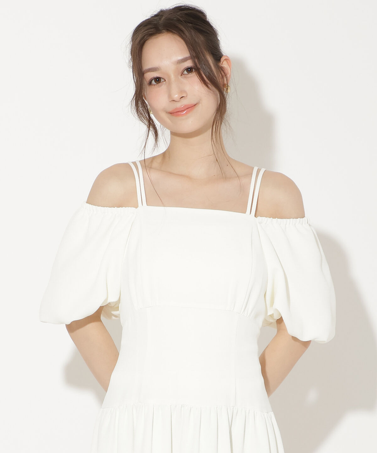 WILLSELECTION「2WAYスリーブティアードワンピース」|ワンピース|