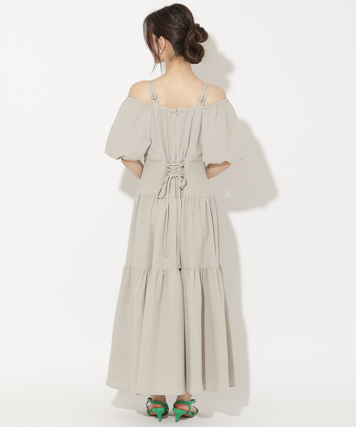 WILLSELECTION「2WAYスリーブティアードワンピース」|ワンピース|