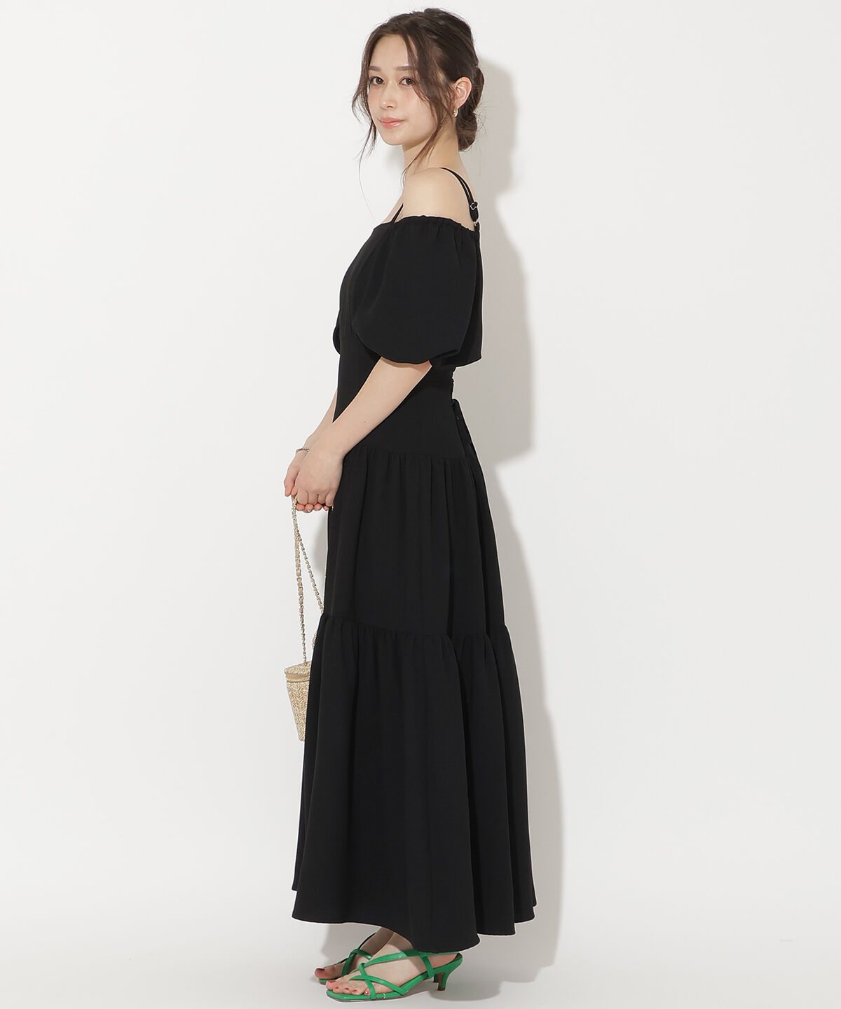 WILLSELECTION「2WAYスリーブティアードワンピース」|ワンピース|