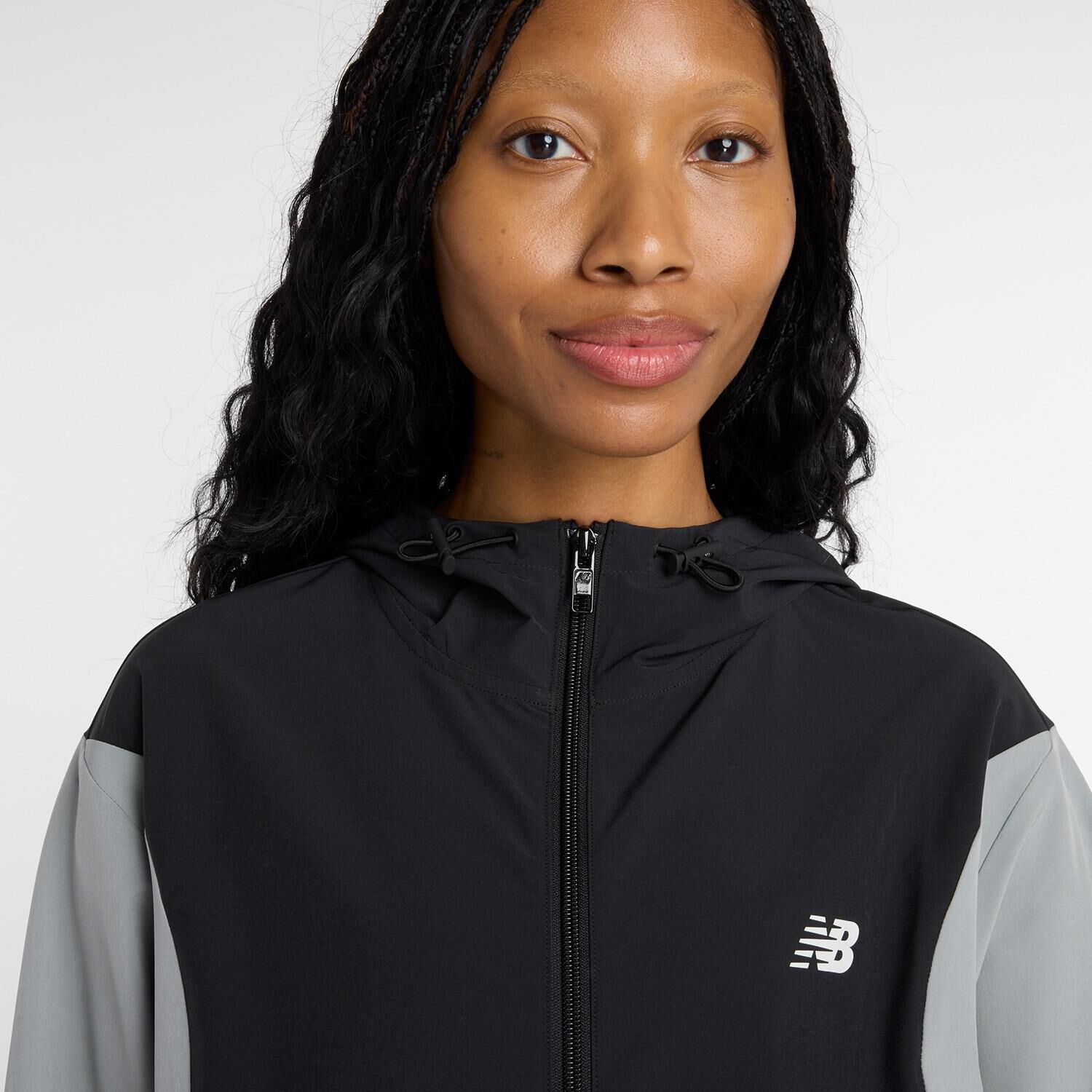 NEW BALANCE 「【NEW BALANCEｳｪｱ】W ｳｰﾌﾞﾝﾌｰﾃﾞｯﾄﾞJK」|ポロシャツ|