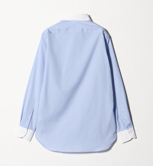 UNITED ARROWS「イージーケア AG マイクロチェック セミワイド クレリックカラーシャツ -抗菌防臭-」|シャツ・ブラウス|