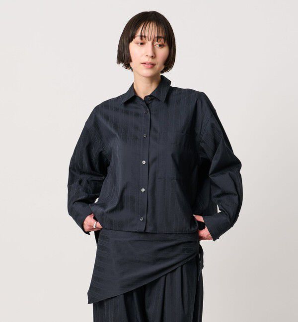 UNITED ARROWS「ペイズリー スカーフ シャツ」|シャツ・ブラウス|